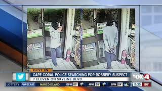 Masked man pulls armed robbery at a Cape Coral convenience store