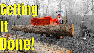 Gathering Logs With the Kubota BX - Progress on the Woodyard! by Peek's Peak Hobby Homestead 2,266 views 1 month ago 22 minutes