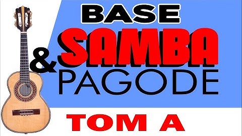 BACKING TRACK DE SAMBA E PAGODE A E C#7 F#m D E7 85 BPM
