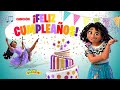 Cancin de cumpleaos feliz con encanto de disney  celebracin mgica para nios y familias