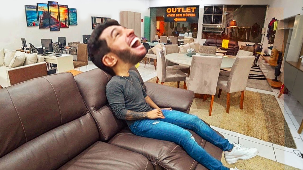 lucas lira salles GANHAMOS TODOS OS MÓVEIS QUE FALTAVAM NA NOSSA CASA!!!