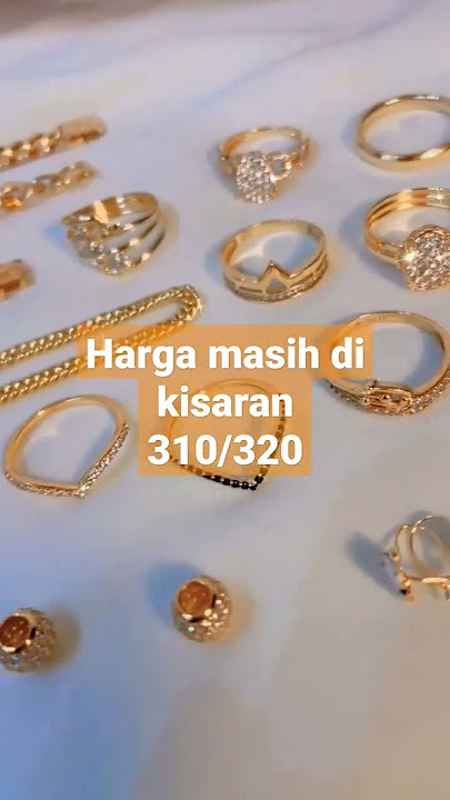 The newest light gold product 💍💞‼️ #shorts #gelangemas #emascantik #cincinemas #kalungemas #emasmuda