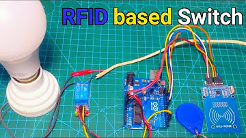 How to Control bulb with RFID Card | RFID based Switch