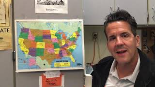 Northeast States Map lesson