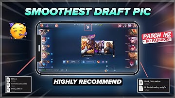 Updated Config Ml Anti Lag Smooth Draft Pic No Delayed | Improved Load In Game - Patch MZ