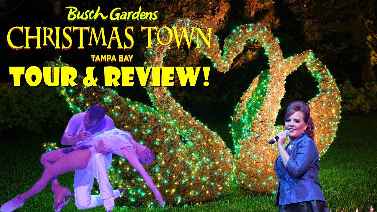 Busch Gardens Tampa Bay Christmas Town Review 2018 Featuring All