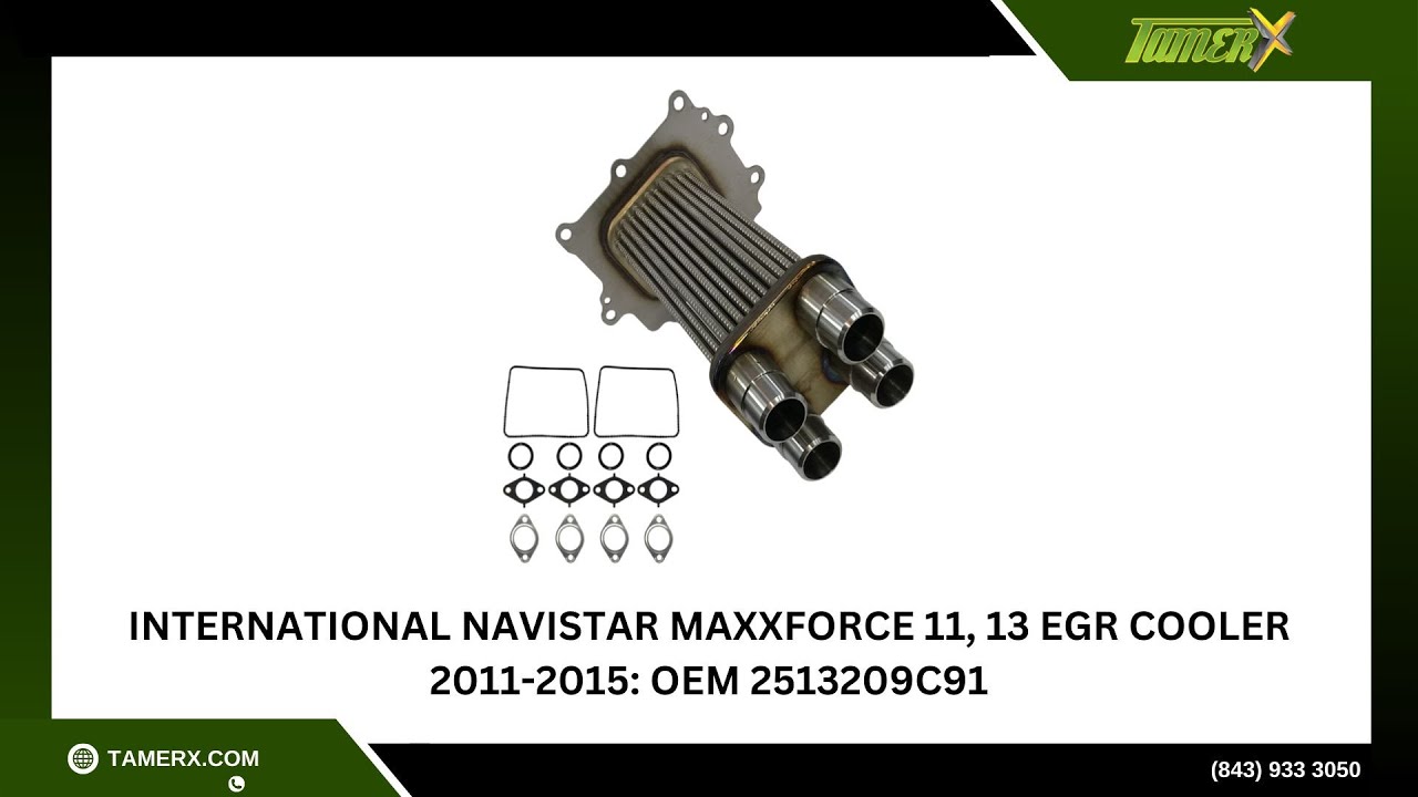 Navistar MaxxForce 11 13 EGR Cooler | 2011-2015 | 2513209C91