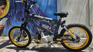 BMX CUB 110cc PARA LOS AMANTES DE LAS BICI 🚲 Y LAS MOTOS 🏍