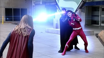 Evil Superman Vs Multiverse Heroes Part 1 || Elseworlds Crossover Supergirl 4x09 1080p