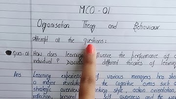 #ignou MCO-01 Free Solved Assignment 2020-21 By STUDY ZONE