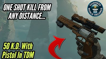 MOZU Pistol Operator Mod Is CRAZY BROKEN... 50-1 TDM (BO4)