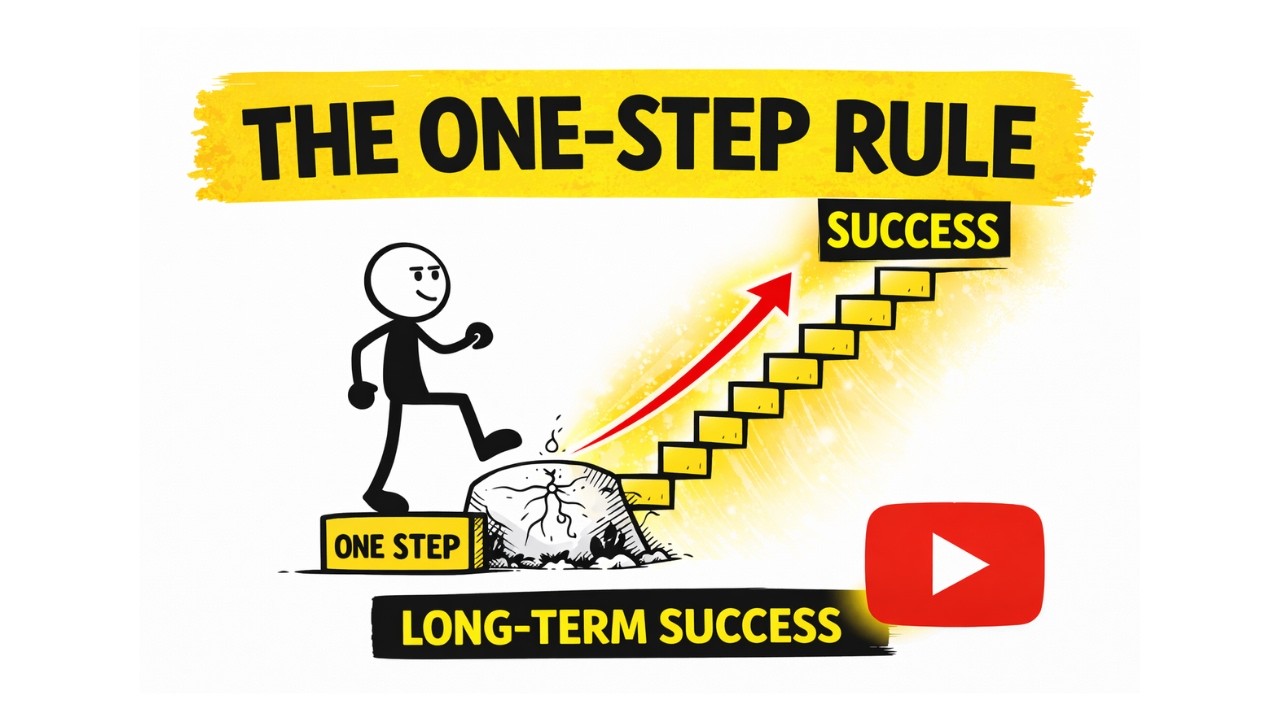 THE ONE-STEP RULE FOR LONG-TERM SUCCESS
