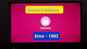 How to fix Error 1002 in jiocinema