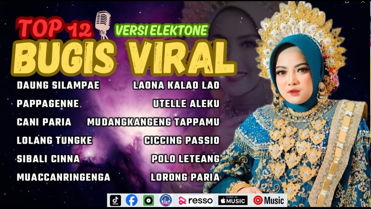 🔰KUMPULAN LAGU BUGIS POPULER 2025 VIRAL SOUND TIKTOK , DAUNG SILAMPAE | Visual Pengantin Bugis