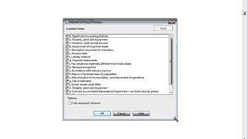 CaseWare Financials QuickVid: Financial Statements: Note Number Reference