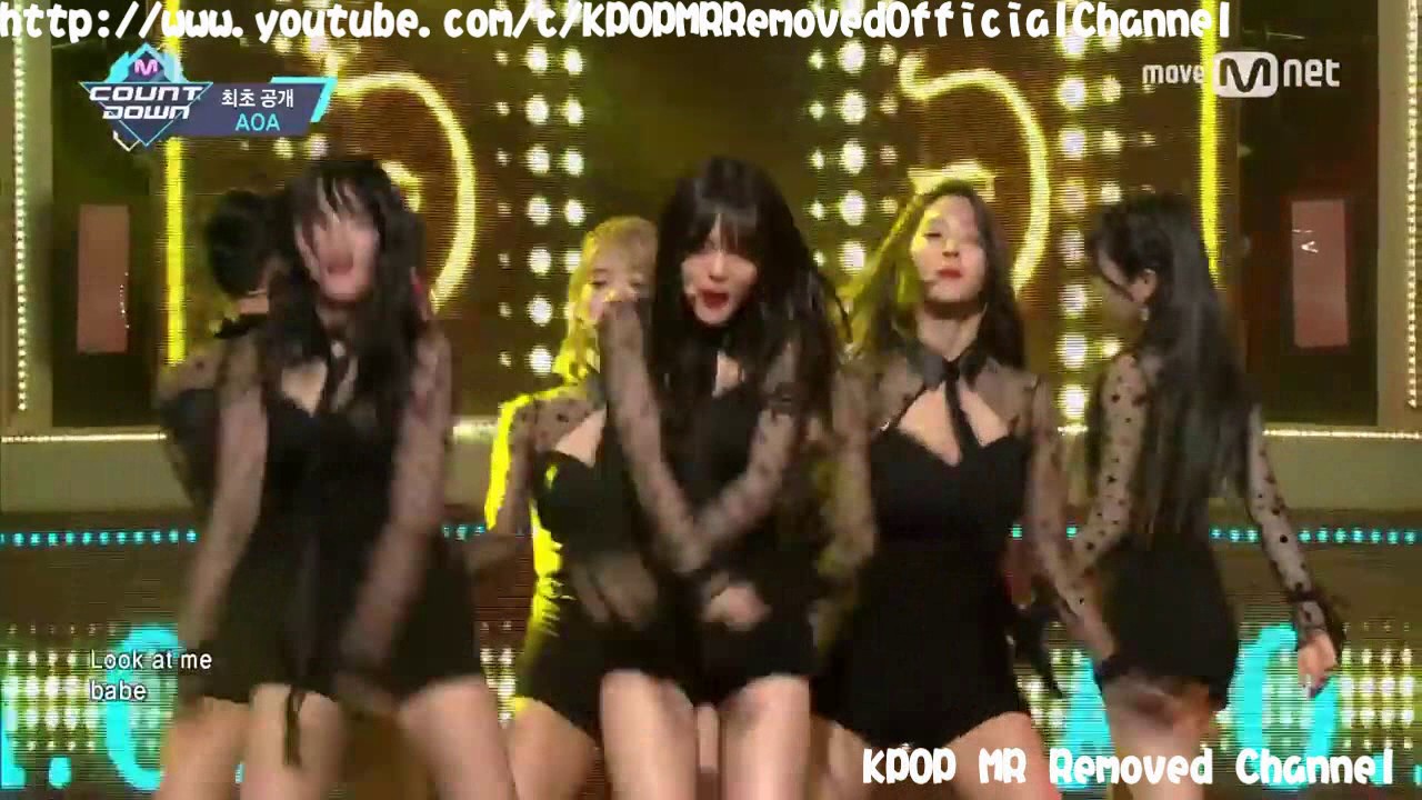 [MR Removed] 170105 AOA - Bing Bing (Comeback Stage - M COUNTDOWN)
