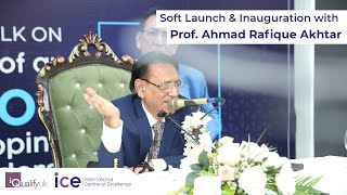 ICE Soft Launch & Inauguration with Prof. Ahmad Rafique Akhtar screenshot 4