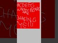 a b c d e f g gummy bears are chasing me in C# major