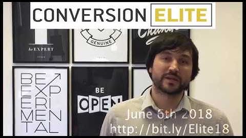 Conversion Elite 2018