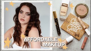 FULL FACE USING AFFORDABLE MAKEUP 💄| Julia Adams