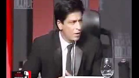 Shah Rukh Khan at India Today Conclave 2011 - Part IV