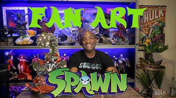 Custom "Fan Art Spawn" On Throne Statue Review