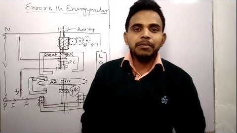 Lec/18/Errors in Energymeter and their compensation || EIM || By jitendra sir