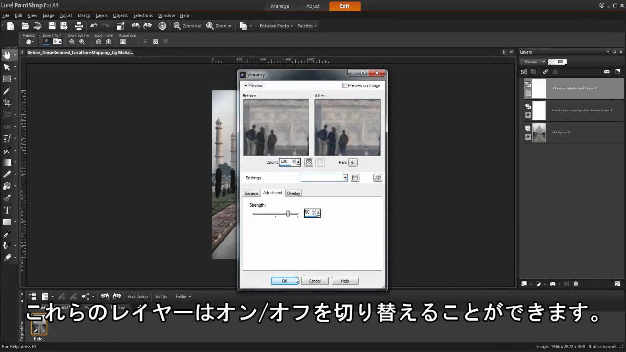 promise rings 調整レイヤー