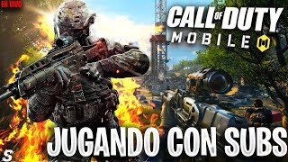 Directo Call of Duty Mobile  Jugando Con Subs