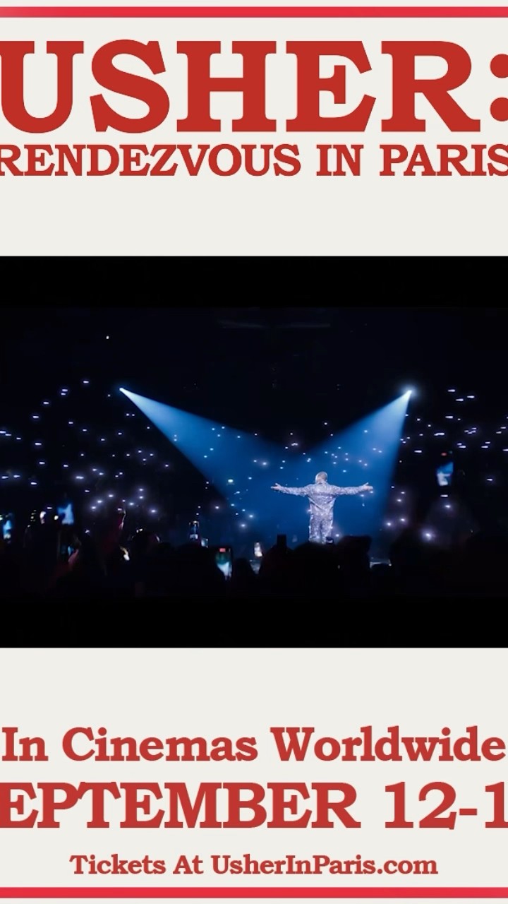 Tickets now on sale for USHER: RENDEZVOUS IN PARIS! Visit http://UsherInParis.com #UsherInParisMovie