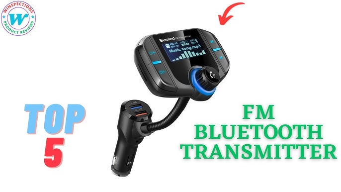 Transmetteur FM Wireless Bluetooth Voiture Car Electronic Accessories  Handfree Dual USB Car Charger 2.1A MP3