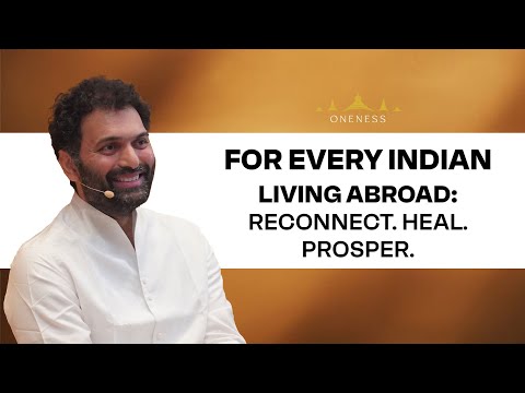 For Every Indian Living Abroad: Reconnect. Heal. Prosper.