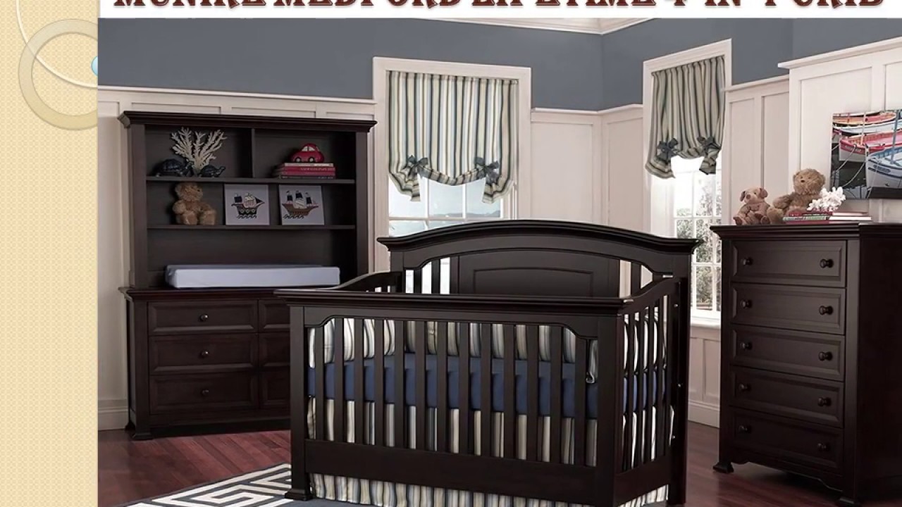 munire 4 in 1 lifetime crib