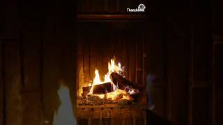Fireplace Sounds 🔥 | Relaxing Fire Crackling for Sleep & Calm | ThanxASMR