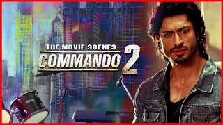 Vidyut Detects Esha Guptas Master Plan Commando 2 Movie Scenes Deven Bhojani