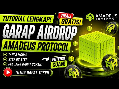Baru Rilis Airdrop Gratis !!! Amadeus Protocol Penjelasan & Tutorial Mengerjakan