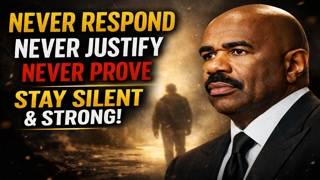 Never Respond, Never Justify, Never Prove — Master the Power of Silence | "Steve Harvey "