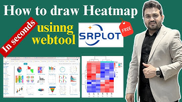 How to draw heat map for RNA seq data using SR Plot | A free web tool