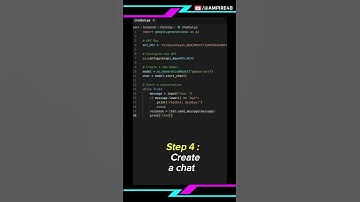 🔥Build an AI Chatbot in Python in Just 30 Seconds! 🤖💬 #python #programming #chatgpt #deepseek