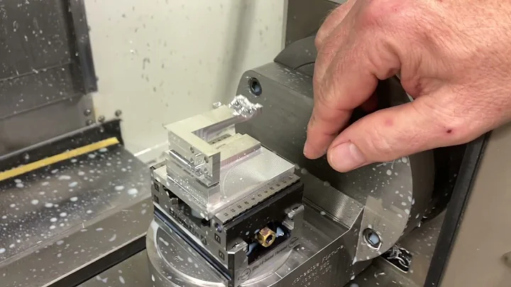 5 axis indexing a complex part in one operation