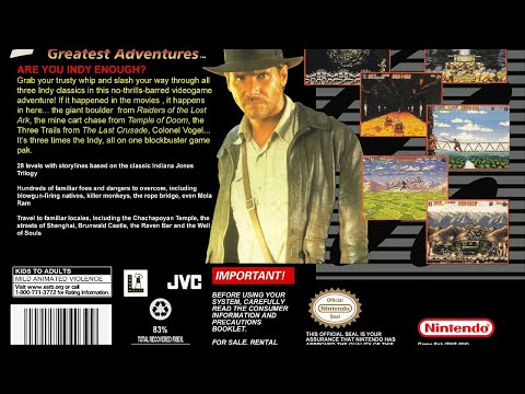 Прохождения: Indiana Jones Greatest Adventures (Snes) Реквест от AndreyPunisher =)