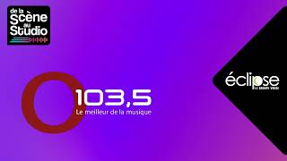 Entrevue Hugo Valiquette au O103.5 FM | #delaScèneAuStudio | Éclipse - le groupe vocal