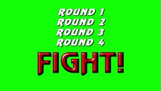 Mortal Kombat 3 Fight (round 1 2 3 4) green screen