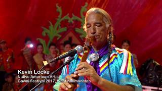 Seniman Asli Amerika Tampil di Festival Gawai Kalimantan Barat