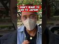 Some #Filipinos don’t like to go to Japan. 😱🤯 #streetinterview #japan