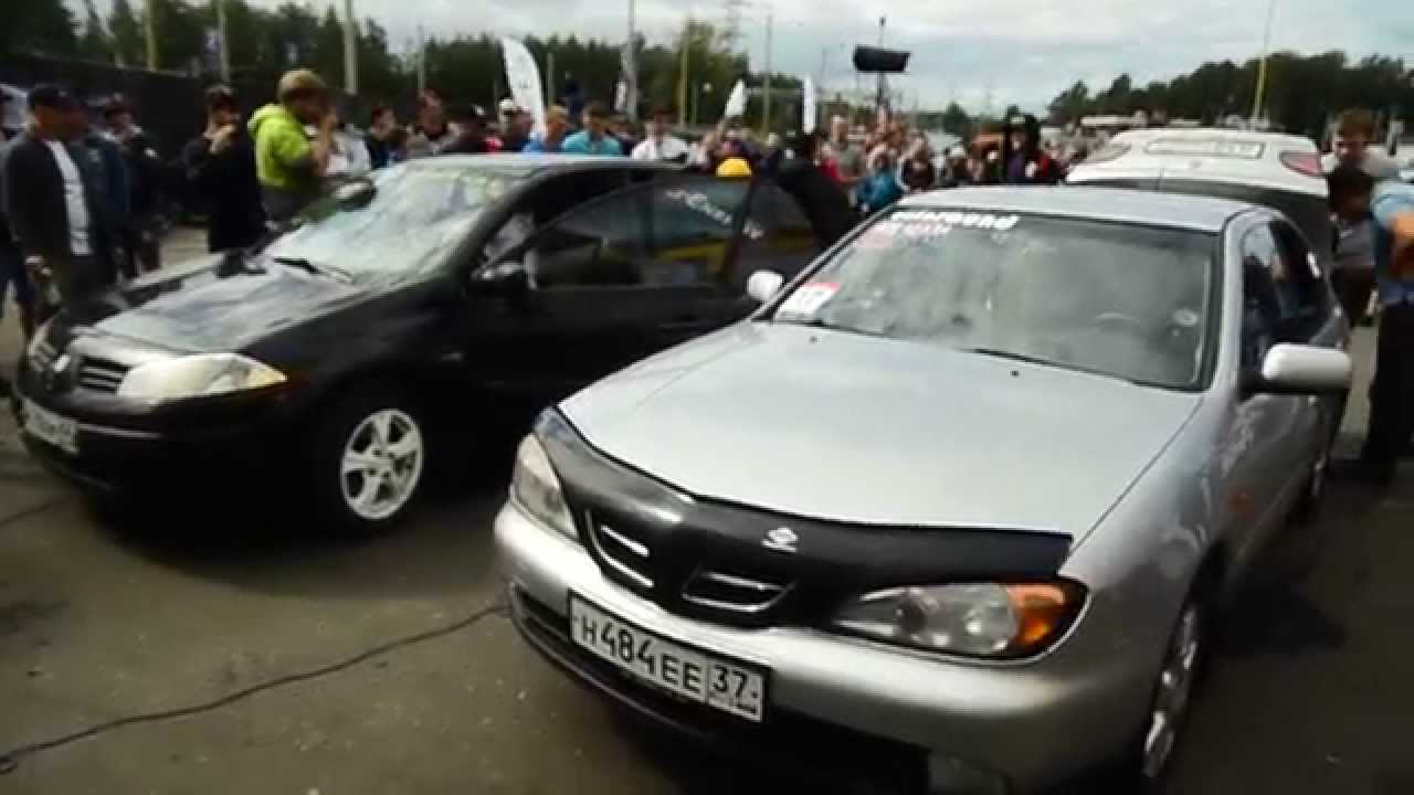 Renault Megane Кострома vs. Nissan Иваново DbBattle г.Ярославль 15.08. ...