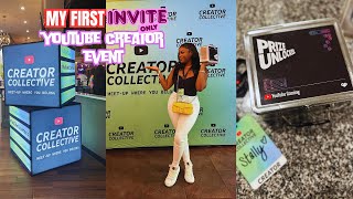 I WENT TO MY FIRST YOUTUBE CREATORS EVENT | NETWORKING | PICTURES AND MORE.