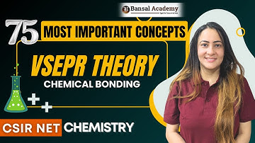 MPC-3 VSEPR Theory | Chemical Bonding | Most Important Concept | CSIR NET Chemistry 2024