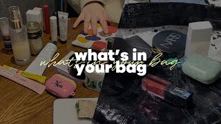 Eng. What's in your bag | 왓츠인유어백 | ENFP와 ISFP의 극과 극 가방 털기 | 꿀템 추천 🍯