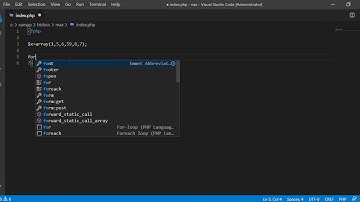 php : جملة التكرار foreach loop